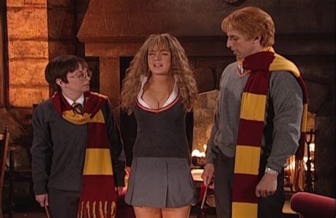 saturday night live lindsay lohan harry potter|More.